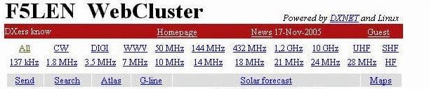 Mit Klick zum WebCluster F5LEN